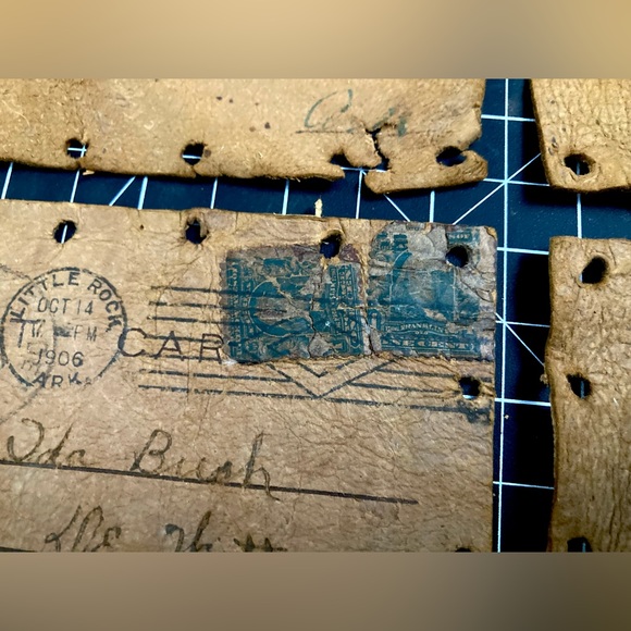 Antique Leather Postcards | Early 1900s - Picture 4 of 7